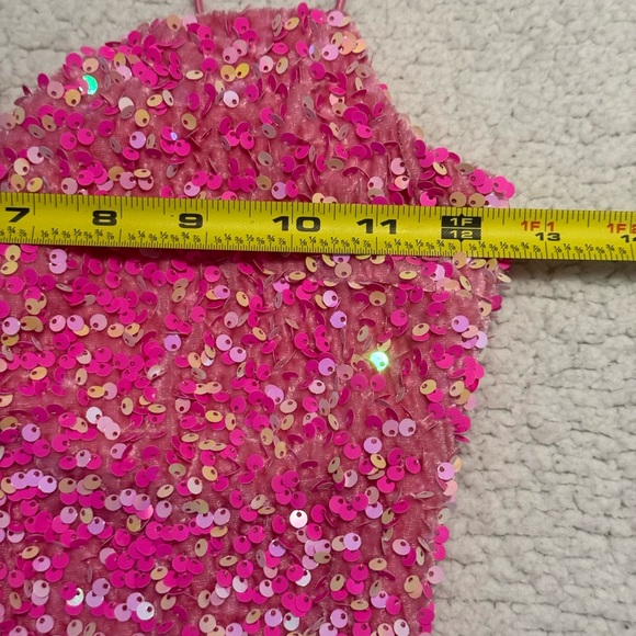 ✨Dress The Population Keirnan Sequin Mini Dress Size XS - Picture 6 of 9